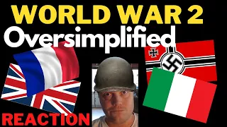 Recky reacts to: Oversimplified - World war 2 (Part 1)