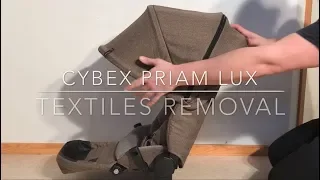 How to Remove and Wash the Textiles of a Cybex Priam Lux Seat