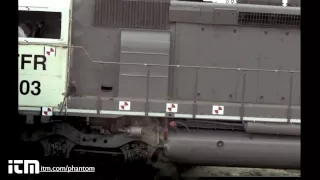 Slow Motion Train Crash High Definition