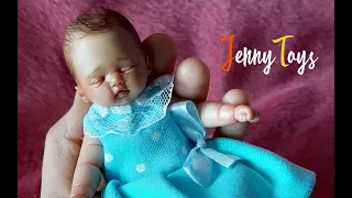 Малышка Дарина нашла любящую семью Обзор на мини реборна Jenny toys