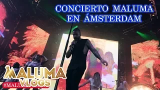 Concierto Maluma en Ámsterdam | MalumaVlogs