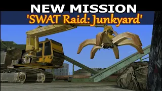 New Shooting Mission in GTA: Vice City - 'SWAT Raid: Junkyard' (walkthrough)