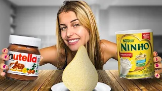 COMO FAZER COXINHA DE NINHO COM NUTELLA!! | COZINHANDO COM A ANNINHA