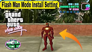 Gta Vice City Flash Man Mode Install Complete Setting Video 100% Working in Urdu |Shakir Gaming|