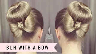 Bun with a Bow by SweetHearts Hair