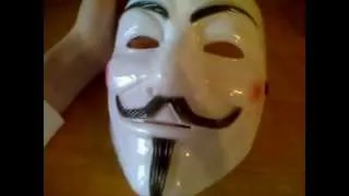 Обзор маски Гая Фокса(Анонимуса)(V FOR VENDETTA)