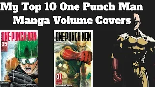 My Top 10 One Punch Man Manga Volume Covers