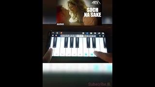 Soch Na Sake 🎹 | piano tutorial | #arjitsingh #shorts