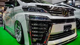 (4K)AVANZARE ADESSO TOYOTA 30 VELLFIRE アヴァンツァーレ 30系 ヴェルファイア カスタム - OSAKA AUTO MESSE 2020