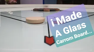 DIY Glass carrom board | Make Carrom Board | Make Glass board