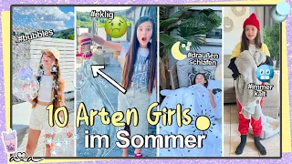 10 Arten von Mädchen im Sommer ☀ Diese Girls kennt ihr alle! 🏝  Alles Ava