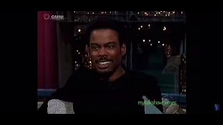 Chris ROCK on LETTERMAN ‘Damn U WILL SMITH ‘ BRIEF Edit