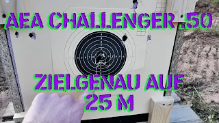 AEA Challenger cal.50 F-Version / 30m Test
