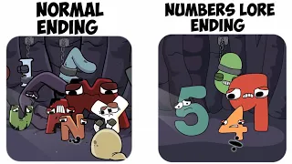 Numbers Lore Ending VS Normal Ending Comparison