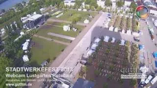 Stadtwerkefest Lustgarten Potsdam 2013 Sonntag Zeitraffer 24 h in 1 min Festival timelapse