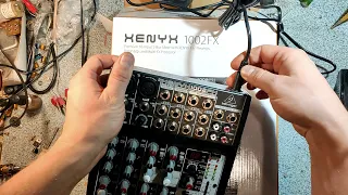 микшерный пульт behringer 1002fx дешево и сердито, микшер за 5 тысяч, убил двух зайцев......