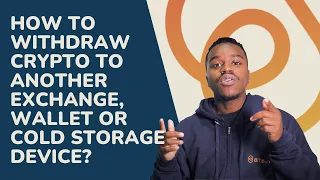 How do I withdraw my crypto to another exchange, wallet or cold storage device?