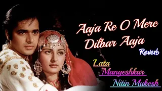 Aaja Re O Mere Dilbar Aaja | Lata Mangeshkar, Nitin Mukesh | Hindi lofi song | Ck Lofi Remix #reverb