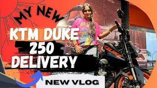 Finally Taking Delivery OF My New 2024 KTM Duke 250 | Super Sharp & Too Much Fun | Gen 3