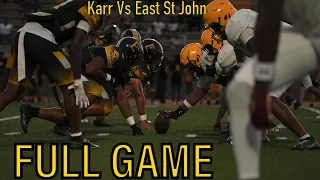 Edna Karr vs East St John Fall Scrimmage | (Full Game) Running Clock