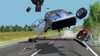 Epic High Speed Car Jumps #190 – BeamNG Drive | BlowUpSmash