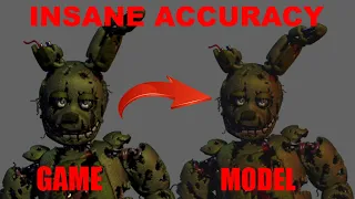 [SFM] - Most Accurate Springtrap Model - (OFFICIAL RELEASE BY SCOTT CAWTHON)