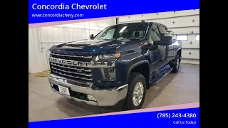 SOLD: 2021 Chevy Silverado LTZ 2500 4x4 – A very nice one owner Duramax! – with Kent Otott