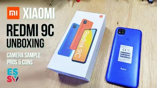 Redmi 9C Unboxing / Hands On / Camera Sample / Pros & Cons