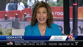 Hoda Kotb speaks on returning to New Orleans to attend Jazz Fest