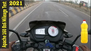 TVS Apache RTR 160 2V Mileage Test In 2021 अपाचे की भी पोल खुल गयी