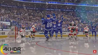 Toronto Maple Leafs vs New Jersey Devils 4K! Full Game Highlights NHL 22 PS5 Gameplay