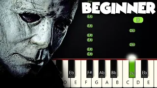 MICHAEL MYERS THEME | EASY PIANO TUTORIAL