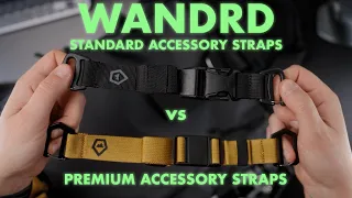 Wandrd Premium Accessory Straps vs Standard Accessory Straps - is the PREMIUM worth it?