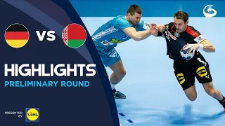 Germany vs Belarus | Highlights | Preliminary Round | Men's EHF EURO 2022