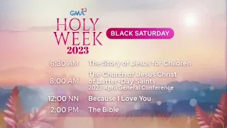 GMA Holy Week Black Saturday 2023 Full Lineup [08-APR-2023]