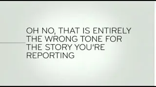 Last Week Tonight - And Now This: Oh No, That Is the Wrong Tone for the Story You're Reporting