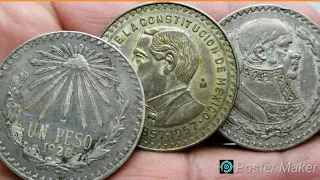 SI LAS TIENES CHECA ESTO VALEN. monedas antiguas mexicanas