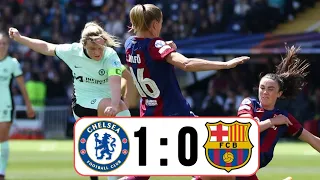 Chelsea Women Vs Barcelona Women (1-0) Uefa Women's uefa champions league semi-final 2024