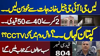 Kaptaan 's B-Class in Adiala Jail | Washroom Ma CCTV? 2 Rooms 40 Qaidi !! IG Prisons Interview