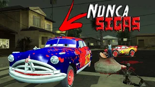 Nunca Sigas A "DOC HUDSON"De Cars En Gta San Andreas O Te Pasara Esto!!!(Loquendo 2020)