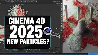 Cinema 4D 2025 to have new Particle? My Observation