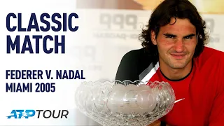 FEDERER V NADAL | 2005 MIAMI OPEN FINAL | ATP