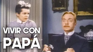 Vivir con papá | PELÍCULA PREMIADA | Película familiar clásica | Español