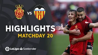 Highlights RCD Mallorca vs Valencia CF (4-1)