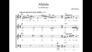 Alleluia   (for SATB Choir, unaccompanied)