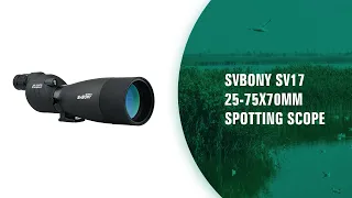 SV17 25-75x70 Straight Spotting Scopes