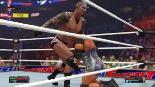 The Viper Randy Orton vs Roman Reigns on WWE Smackdown Randy Orton make his personality with Roman