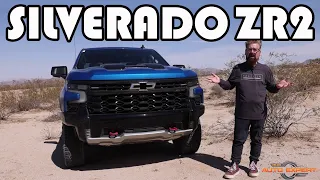 EXCLUSIVE REVIEW: 2022 Chevrolet Silverado ZR2 // the first ZR2 Silverado in the world