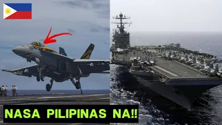 BREAKING NEWS! Aircraft Carrier ng America nasa Pilipinas na! Lalaban sa China?