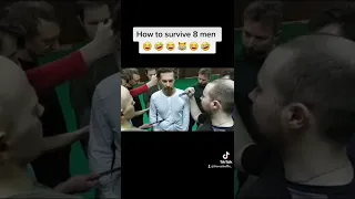 systema knife defence against 8 men